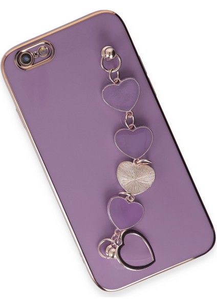 Iphone 6 Kılıf Esila Silikon - Mor 300099