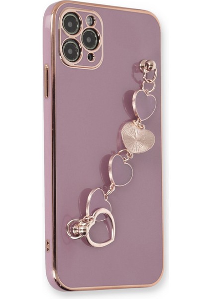 Iphone 11 Pro Kılıf Esila Silikon - Mor 300099