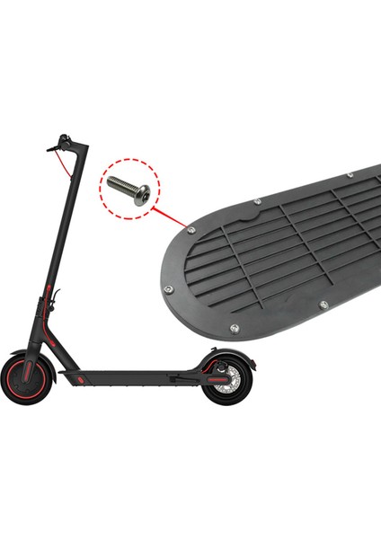 M365 Elektrikli Scooter Zemin Hırsızlığa Karşı Vidalı Kapak Için 17 Adet (Yurt Dışından)