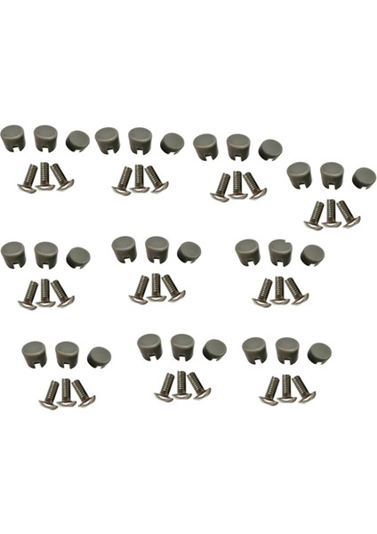 M365 Scooter Için 1 Takım Arka Lastik Vidalı Tapa (Gri) (Yurt Dışından)