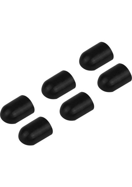 Ninebot Es2 Es4 M365 ile Uyumlu 6 Adet Ayak Bağlantı Noktası Kapağı, Siyah (Yurt Dışından)