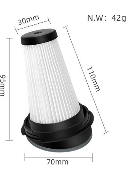ZR005202 Yıkanabilir Hepa Filtre 1 Adet Için Yedek (Yurt Dışından)