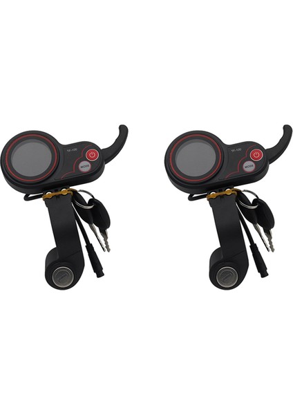 TF-100 LCD Ekran Gaz Kelebeği Ölçer Panosu 6pın Anahtarı (Yurt Dışından)