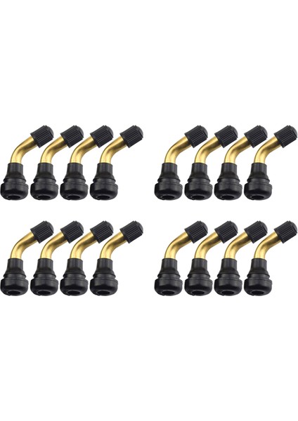 4 Adet Lastik Vanalar Dik Açılı Geçmeli Kauçuk Pirinç Kök (Yurt Dışından)