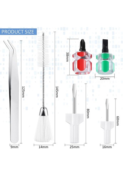 6 Pies Dikiş Makinesi Temizleme Seti Cımbız, Aletlerle Uyumlu (Yurt Dışından) fırsatları