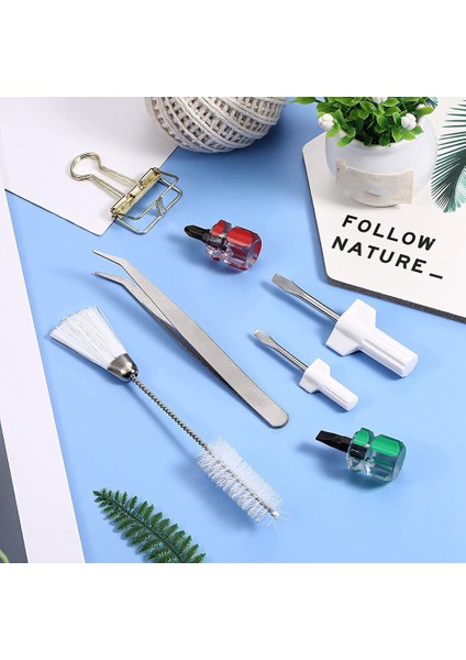 6 Pies Dikiş Makinesi Temizleme Seti Cımbız, Aletlerle Uyumlu (Yurt Dışından) indirimleri