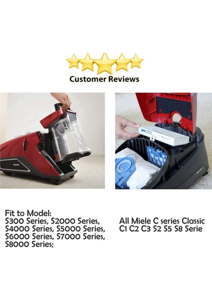 6713110 Elektrikli Süpürge Için Hava Temizleme Filtresi 16'lı Paket (Yurt Dışından) fırsatları