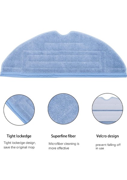 T7S T7S Için Yedek Mikrofiber Paspas Giysi Temizleme Pedleri (Yurt Dışından) fırsatları