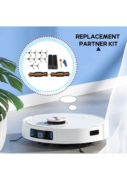 Ecovacs Deebot Ozmo 920 Elektrikli Süpürge Yedek Aksesuarları ile Uyumlu (Yurt Dışından) modelleri