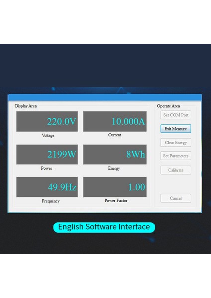 10A Pzem 004T 3.0 Wattmetre Kwh Metre Volt Amp Akım Test Modülü Dijital Çok Fonksiyonlu Metre Ttl (Yurt Dışından)