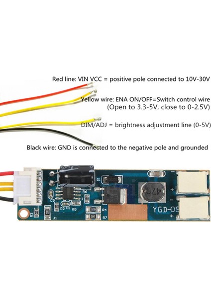 10 Adet LCD Ekran 15 17 19 22 24 Inç LED Işık Çubuğu Çift Bağlantı Noktalı Sabit Akım Kurulu Adım Aşağı Kurulu Kısılabilir 12V-30V (Yurt Dışından)