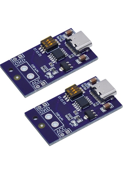 Type-C Qc Usb-Pd Dizüstü Bilgisayar Güç Kaynağı Değiştirme Kartı Modülü (Yurt Dışından)