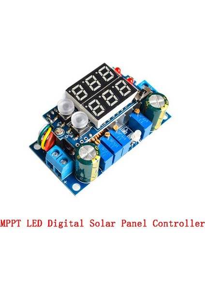 Dc 6-36V 5A Mppt LED Dijital Güneş Paneli Conoller Dc-Dc Adım Modülü (Yurt Dışından) indirimleri