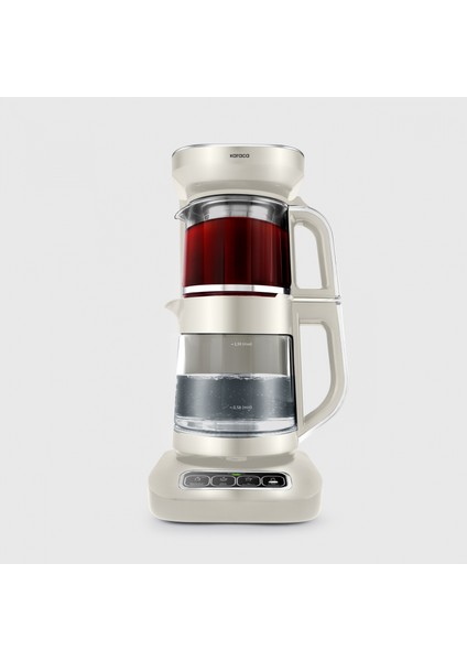 Robotea Pro 4 in 1 Konuşan Cam Çay Makinesi Starlight