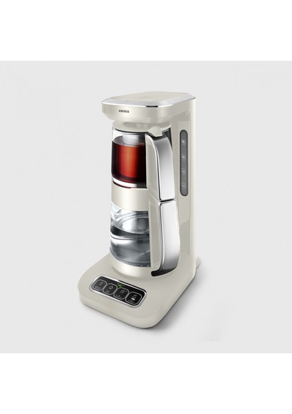 Robotea Pro 4 in 1 Konuşan Cam Çay Makinesi Starlight