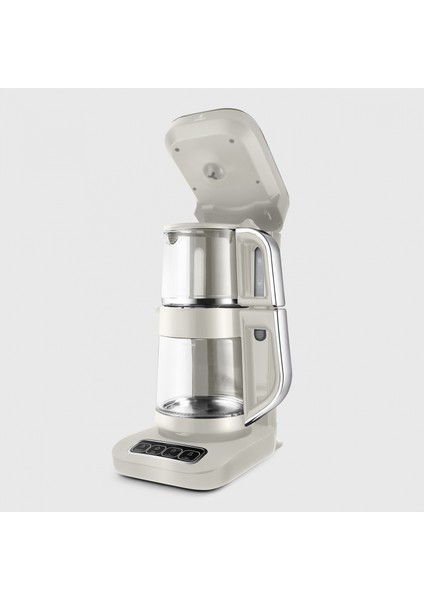 Robotea Pro 4 in 1 Konuşan Cam Çay Makinesi Starlight