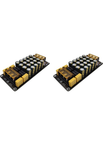 Çift Güç Doğrultucu Filtre Modülü 6A X2 Güç Amplifikatör Kartı 2X300W (Yurt Dışından)