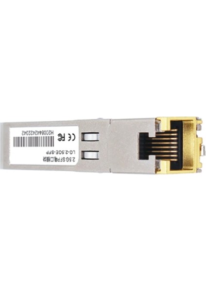 2.5g Sfp Modülü 2500M Optik Bağlantı Noktası RJ45 Alıcı-Verici Modülüne Dönüş (Yurt Dışından)