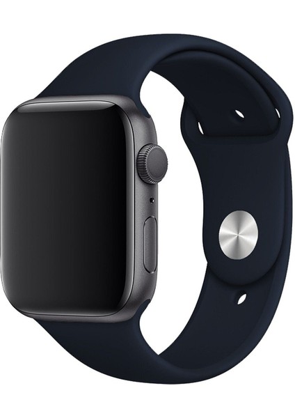 Apple Watch Seri 1/2/3/4/5/6/7/8/se/ultra 38MM 40MM 41MM Kordon Kayış Bileklik Klasik Silikon Blue Cobalt fiyatları