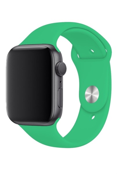 Apple Watch Seri 1/2/3/4/5/6/7/8/se/ultra 38MM 40MM 41MM Kordon Kayış Bileklik Klasik Silikon Fosfor Yeşil fiyatları
