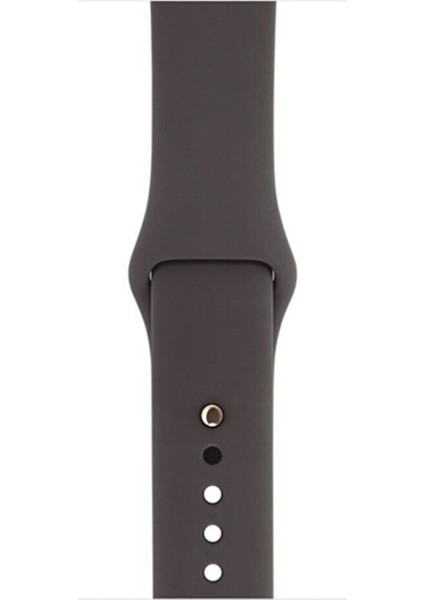 Apple Watch Seri 1/2/3/4/5/6/7/8/se/ultra 38MM 40MM 41MM Kordon Kayış Bileklik Klasik Silikon Kahve