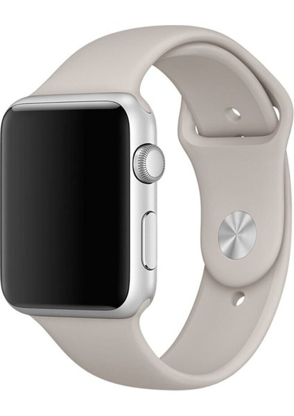 Apple Watch Seri 1/2/3/4/5/6/7/8/se/ultra 42MM 44MM 45MM 49MM Kordon Kayış Bileklik Klasik Silikon Stone