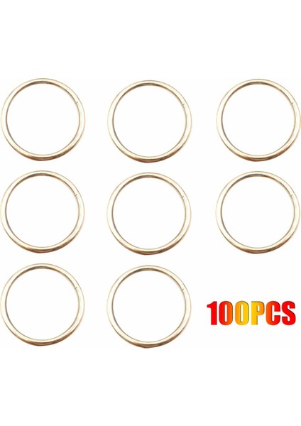 100 Adet Kc Altın Rengi Büyük Dream Catcher Daire Halka Zanaat Yüzükler Dream Catchers Çemberler Asılı Dıy Konnektörler 35MM (Yurt Dışından)