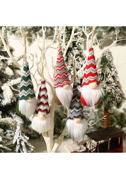 Noel Mini Yüzü Olmayan Yaşlı Adam Bebek Noel Ağacı Peluş Gnome Asılı Kolye Dekorasyon Ev Partisi Süsleri Için A (Yurt Dışından) fiyatları