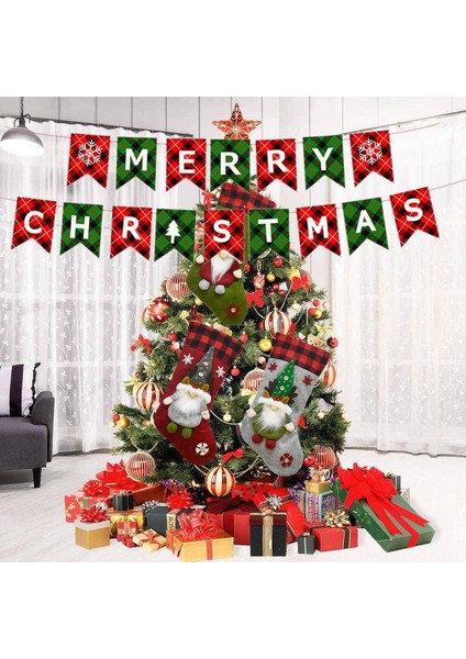 Noel Yenilik Çekme Bayrak Afiş Yeni Yıl Asılı Bayrak Tatil Arka Plan Duvar Dekorasyonu Noel 6 (Yurt Dışından) fiyatları