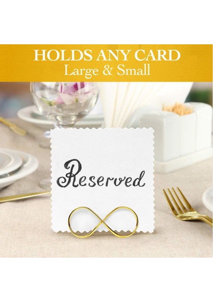 Masa Numarası Tutucu Standları 12 Paket - Düğün Oturma Etiketleri Placecard Klipler Fotoğraf Resim Kartları Ekran Standı Altın (Yurt Dışından) indirimleri