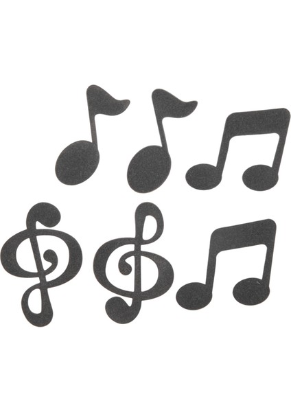 30 Adet Müzik Notaları Temalı Kek Topper Kağıt Kek Ekler Kart Düğün Pastası Topper Dekorasyon (Yurt Dışından)