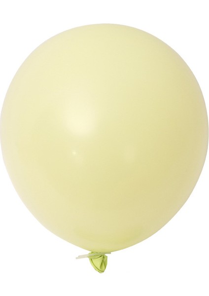 Sarı Lateks Macaron Balon 10 Inç Lateks Balon Düğün Odası Düzeni Balon (Yurt Dışından)