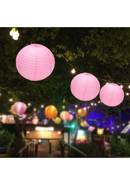Parti Düğün Için 1 x Çin Japon Kağıt Fener Abajur, 40CM(16") Pembe (Yurt Dışından)