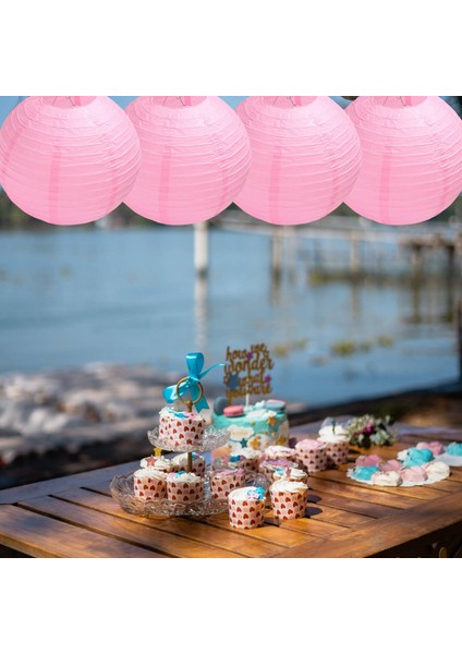 Parti Düğün Için 1 x Çin Japon Kağıt Fener Abajur, 40CM(16") Pembe (Yurt Dışından)