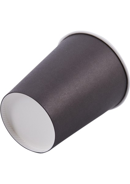 20 Kağıt Bardak (9oz) - Düz Düz Renkler Doğum Günü Partisi Sofra Takımı Ikram Hizmetleri (Siyah) (Yurt Dışından)
