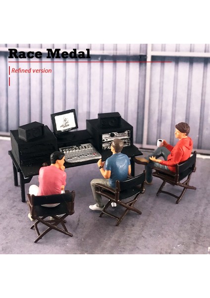 Rm Modeli 1:64 Reklam Yaratıcı Elle Çalıştırılan Minyatür Sahne Sahne Yönetmen Seti Düşünme Filmi Prodüksiyon Seti Turuncu (Yurt Dışından) modelleri