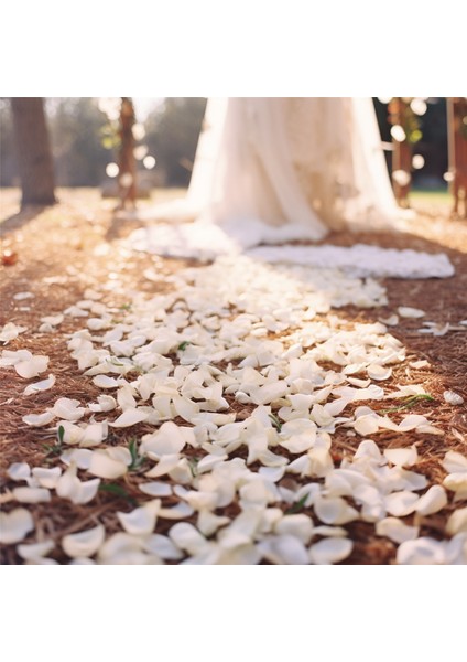 500 Gül Yaprakları Dağınık Beyaz Dekorasyon Düğün Partisi (Yurt Dışından) indirimleri