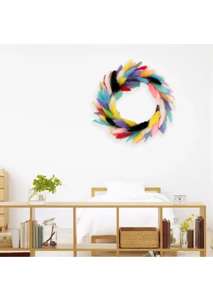 Ev Dekorasyonu Için Doğal Kamış Kurutulmuş Çiçek Çelenk Boho Pampas Çim Phragmites Buket Çelenk (Yurt Dışından) fırsatları