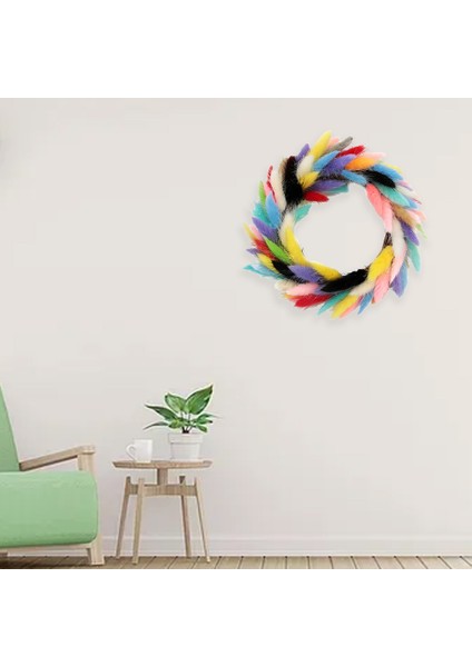 Ev Dekorasyonu Için Doğal Kamış Kurutulmuş Çiçek Çelenk Boho Pampas Çim Phragmites Buket Çelenk (Yurt Dışından) indirimleri