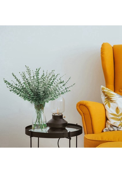 30 Adet Yapay Okaliptüs Kaynaklanıyor, Çiftlik Evi Okaliptüs Yaprakları Dekor Düğün Centerpiece Ev Çiçek Aranjmanı (Yurt Dışından) fırsatları