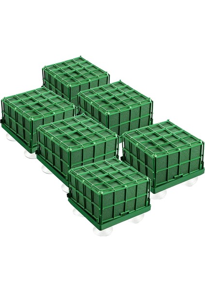 Düğün Masa Centerpiece Çiçek Aranjmanı Için Çiçek Köpük ve Vantuz ile 6 Adet Çiçek Köpük Kafes Çiçek Tutucu (Yurt Dışından)