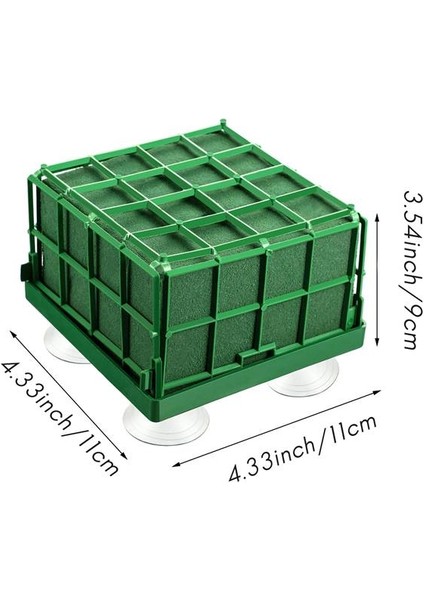 Düğün Masa Centerpiece Çiçek Aranjmanı Için Çiçek Köpük ve Vantuz ile 6 Adet Çiçek Köpük Kafes Çiçek Tutucu (Yurt Dışından)