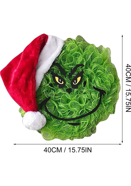 Noel Çelengi Ön Kapı Çelengi Noel Çelengi Noel Partisi Süslemeleri, Süsler Noel Ev Partisi (Yurt Dışından) fiyatları