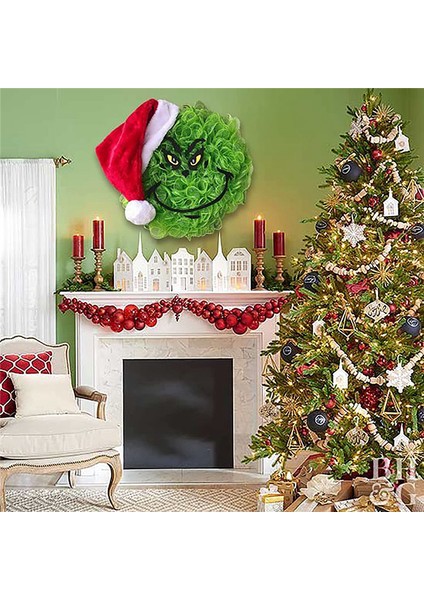 Noel Çelengi Ön Kapı Çelengi Noel Çelengi Noel Partisi Süslemeleri, Süsler Noel Ev Partisi (Yurt Dışından) modelleri