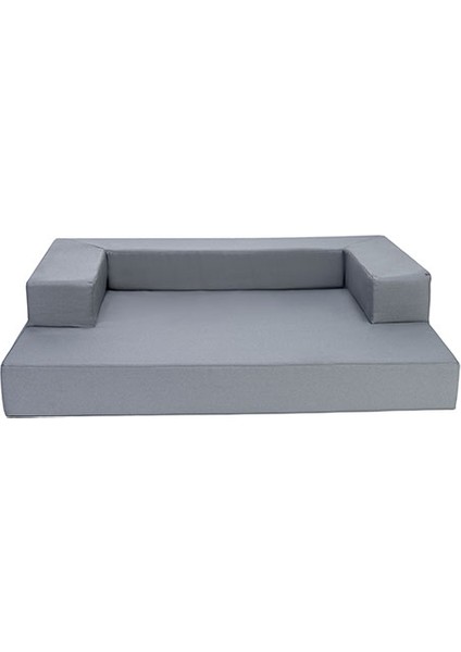 Gloria Sofa Ortopedik Su Geçirmez Köpek Yatağı Gri 70X53X8 cm