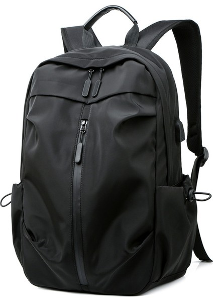 Sırt Çantası Moda Trendi Büyük Kapasiteli Seyahat Dağcılık Çantası Erkekler ve Kadınlar Rahat Iş Bilgisayarı Sırt Çantası Öğrenci Okul Çantası (Yurt Dışından)