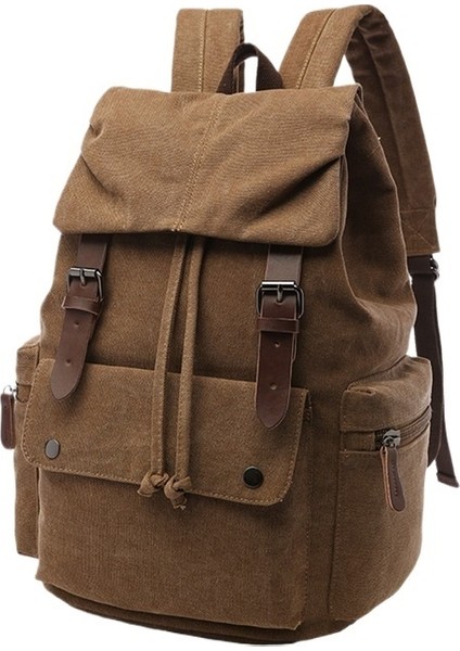 Basit Rahat Bilgisayar Çantası Erkek Öğrenci Okul Çantası Taşınabilir Trendy Serin Seyahat Sırt Çantası (Yurt Dışından)