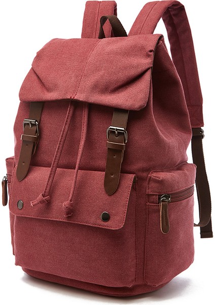 Basit Rahat Bilgisayar Çantası Erkek Öğrenci Okul Çantası Taşınabilir Trendy Serin Seyahat Sırt Çantası (Yurt Dışından)