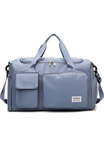 Açık Hava Sporları Spor Çantası, Erkek ve Kadın Antrenman Yüzme Çantası, Kuru ve Islak Ayırma Kısa Mesafeli Şık Seyahat Çantası (Yurt Dışından)