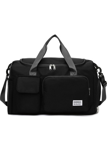 Açık Hava Sporları Spor Çantası, Erkek ve Kadın Antrenman Yüzme Çantası, Kuru ve Islak Ayırma Kısa Mesafeli Şık Seyahat Çantası (Yurt Dışından)